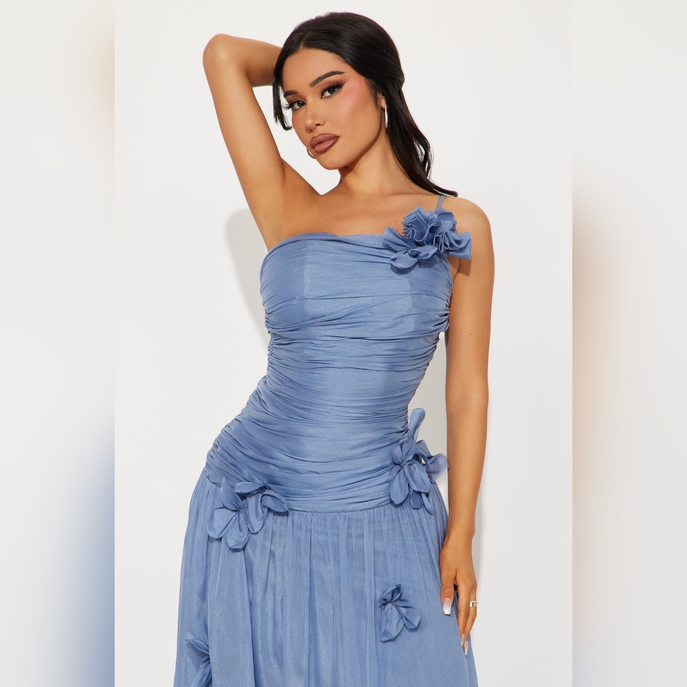Fashion Nova One Shoulder Dress - Picture 2 of 7